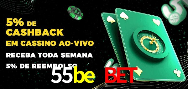 Promoções do cassino ao Vivo 55be bet